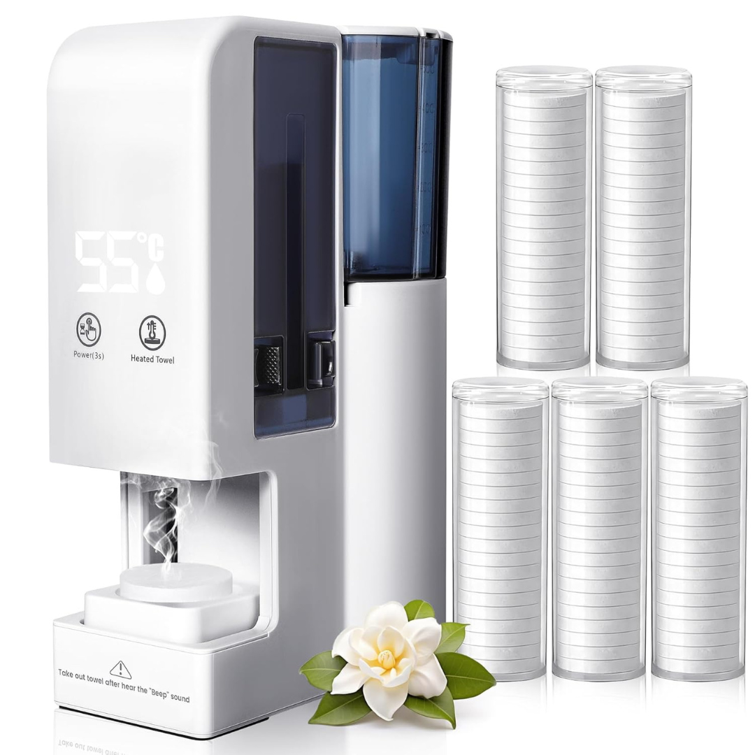 GlowSpa™ Pro – Sistema de Toallas Calientes para Skincare Profesional en Casa