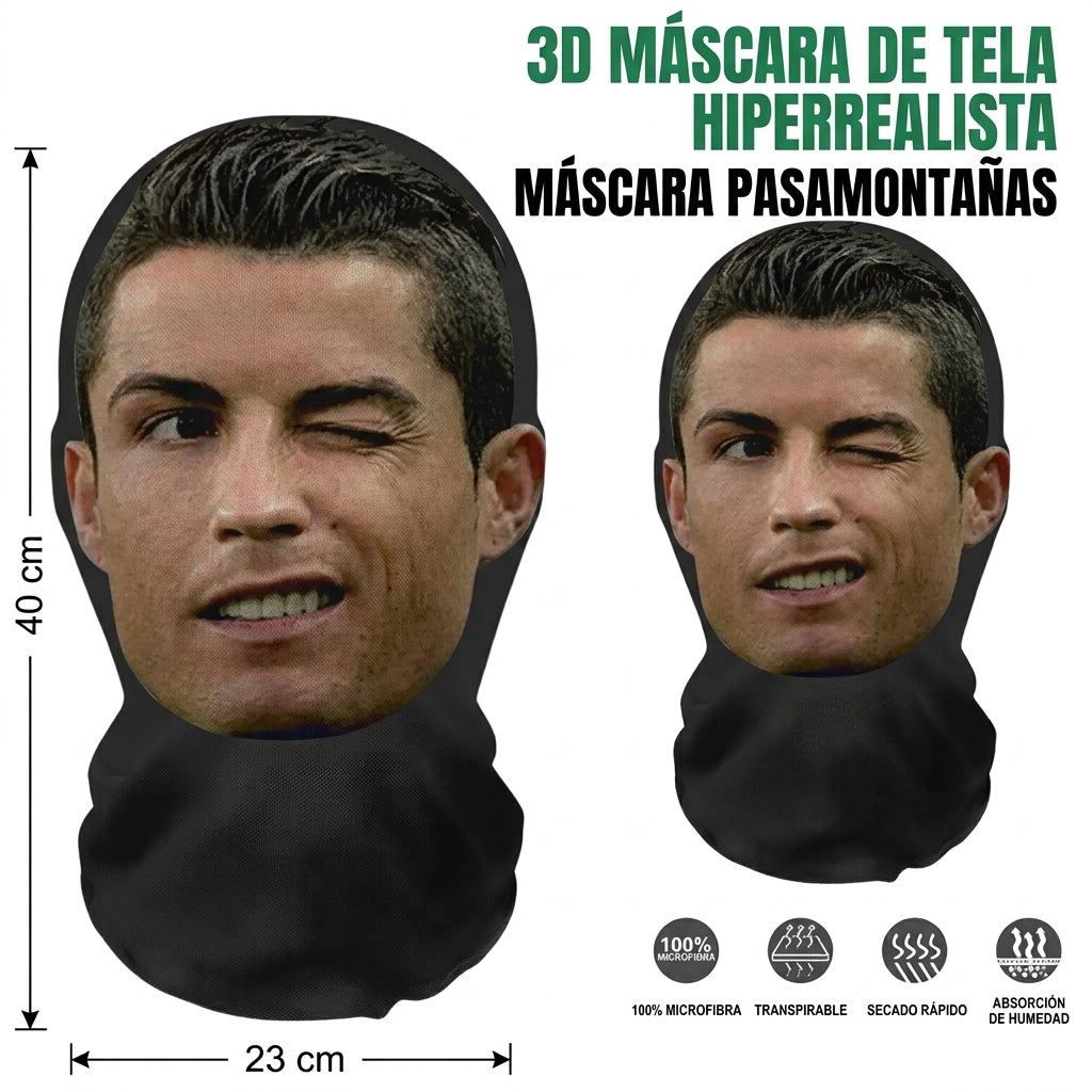 FaceCrypt™ – Máscaras Hiperrealistas de Látex y Tela para Halloween | Talla Única | Lleva 2 y Paga 1