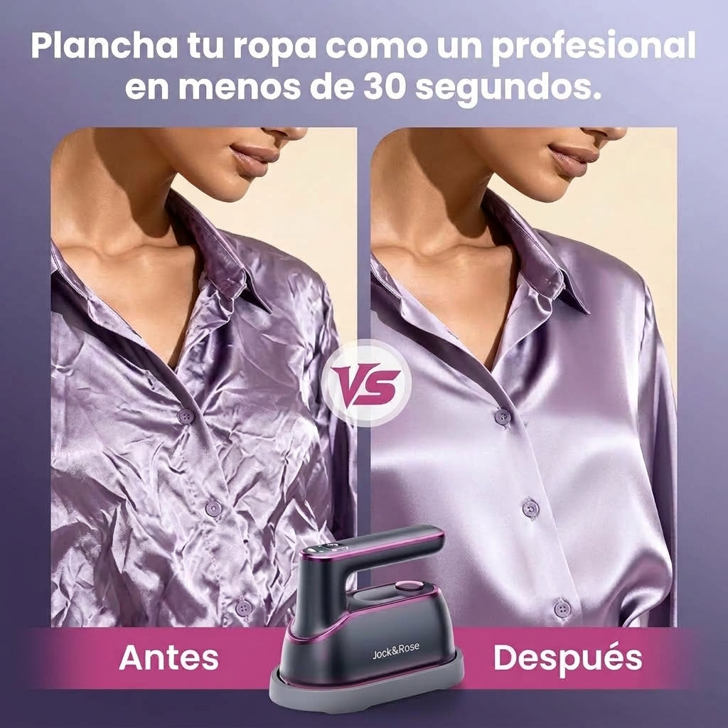 VapoPress™ 2 en 1 – Plancha + Vaporizador Portátil Profesional